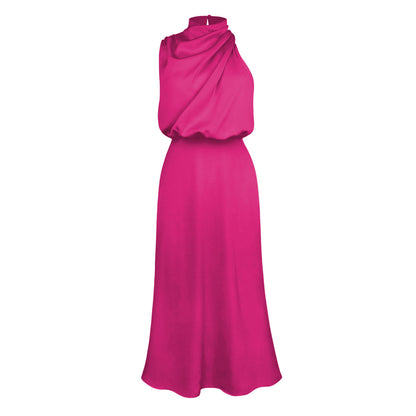 Fashion Stain Sleeveless Evening Dresses