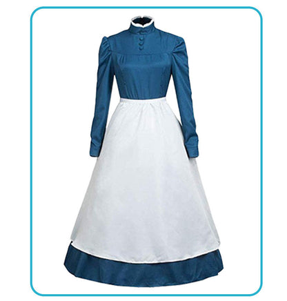 Howl Sophie Dress Cosplay Costume