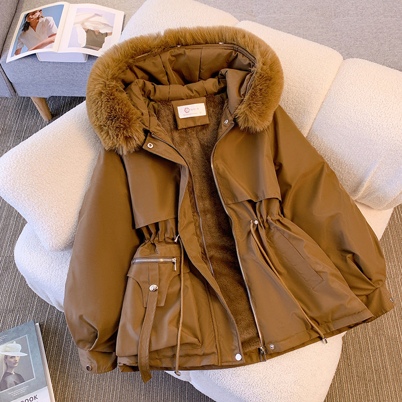 Casual Winter Short Velvet Jacket Coats for Women