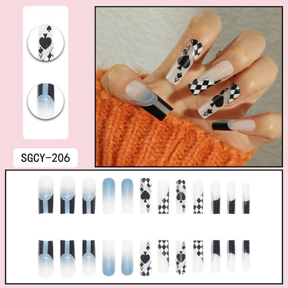 Fashion Wearable Extra Long Press on Nails