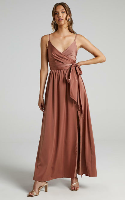 Sexy Satin Sleeveless Party Dresses