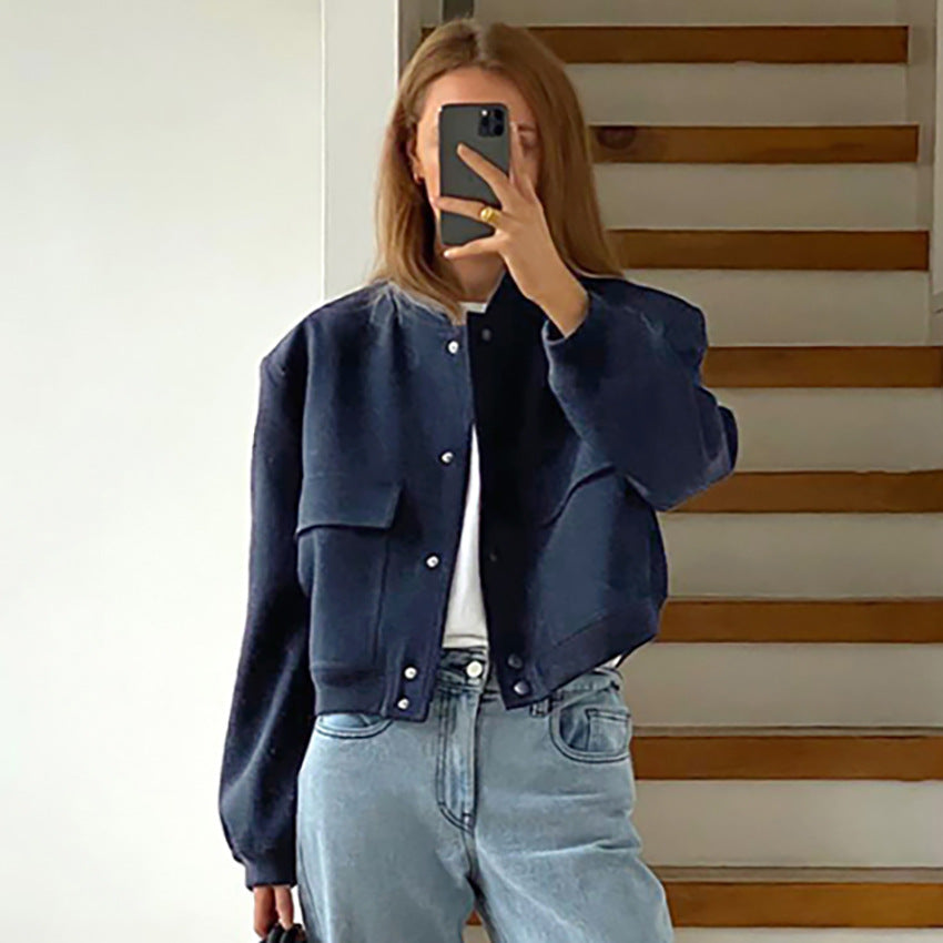 Fashion Cotton Long Sleeves Jacket Coats for Women
