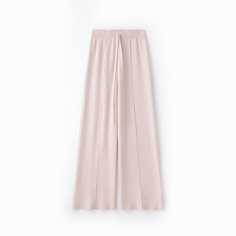 Casual Soft High Waist Winter Wide Legs Pants
