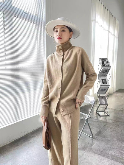 Fashion Two Pieces Knitted Suits for Women