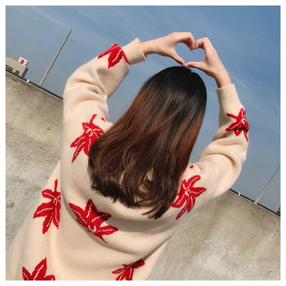 Casual Women Winter Knitted Pullover Sweaters