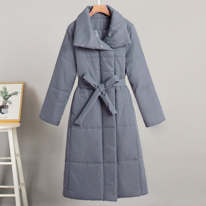Casual Stand Collar Winter Cotton Hoodie Jacket Coats