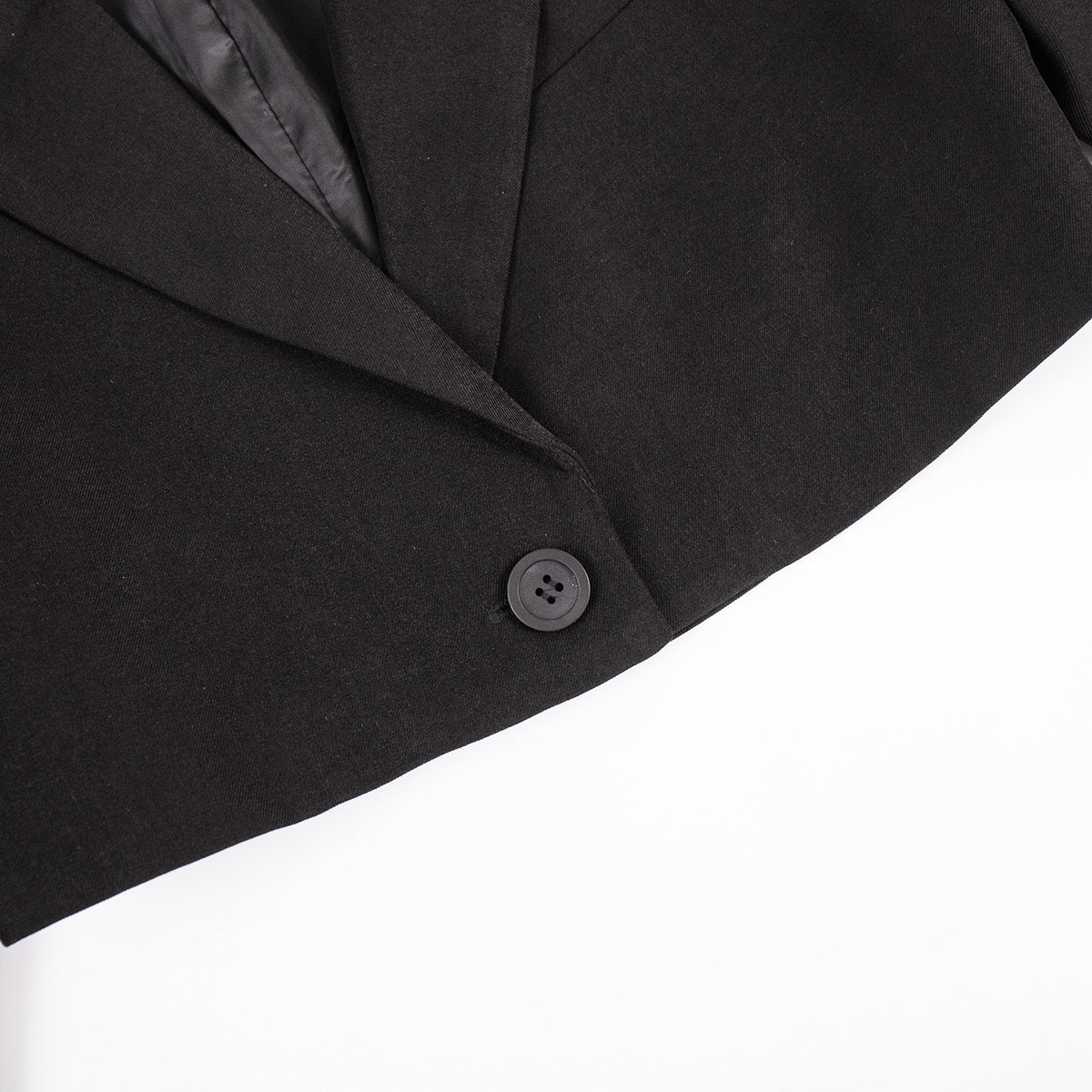 Designed Short Blazers & Mini Skirts Two Pieces Suits