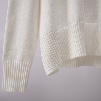 Classical High Neck Knitted Pullover Sweaters