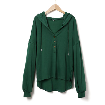 Casual Long Sleeves Hoodies Shirts for Women