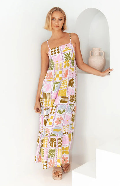 Fashion Summer Spaghetti Straps Dresses