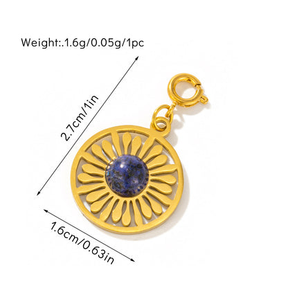 Designed Fashion Square Round Shaped Pendant & Chains an for Women