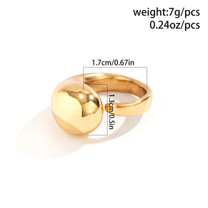 Women Alloy Irregular Flowers Rings
