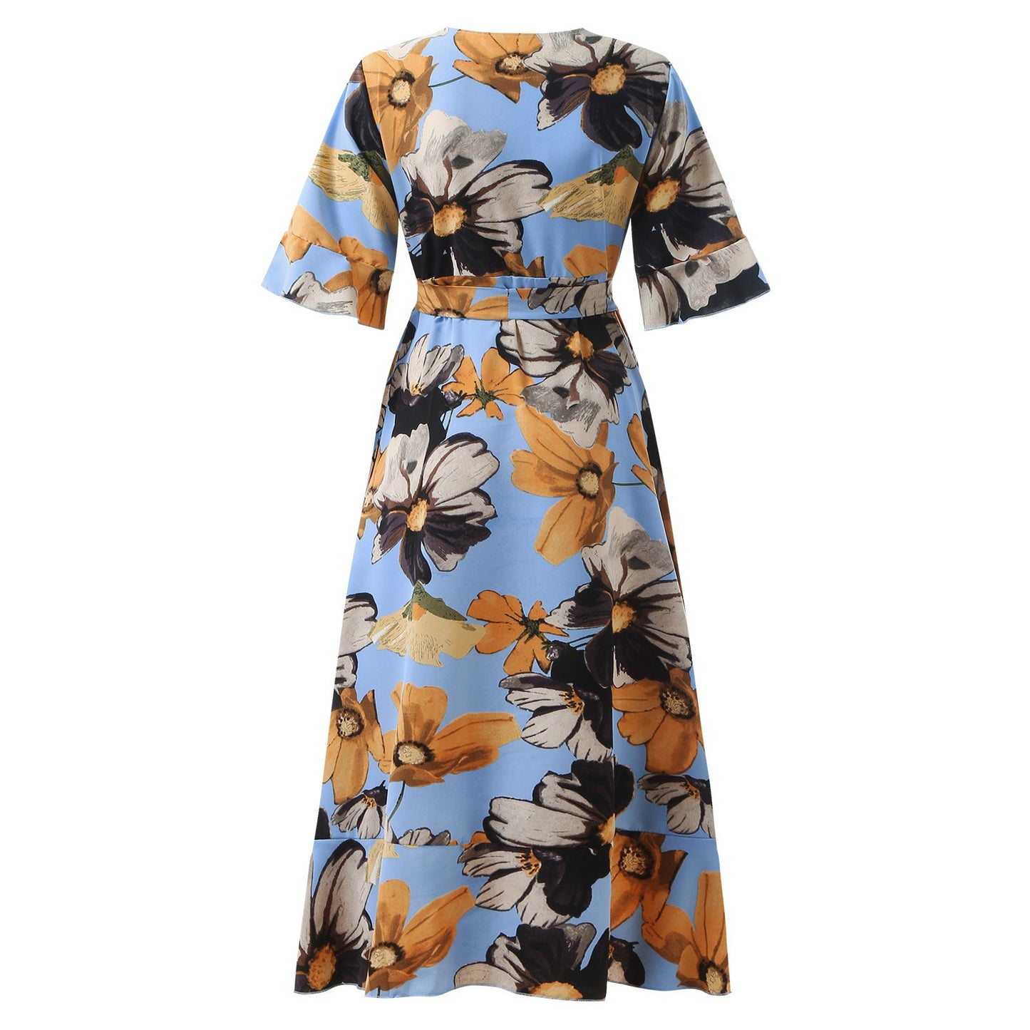 Casual Boho Irregular Plus Sizes Summer Women Dresses
