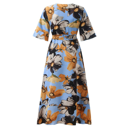 Casual Boho Irregular Plus Sizes Summer Women Dresses