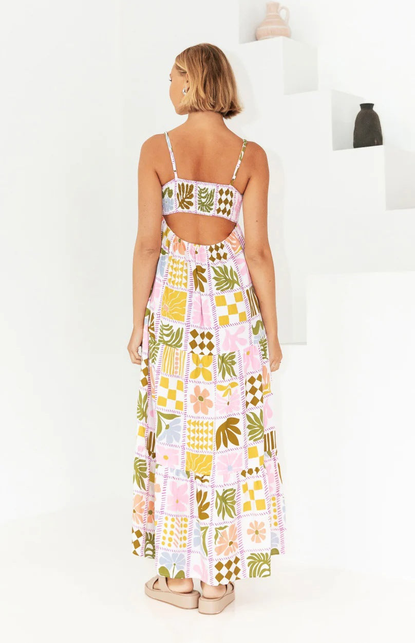 Fashion Summer Spaghetti Straps Dresses