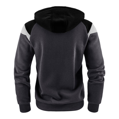 Casual Men's Zipper Hoodies