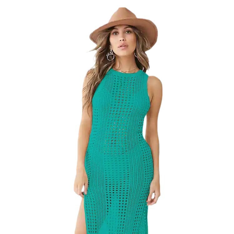 Summer Knitted Long Beach Dresses