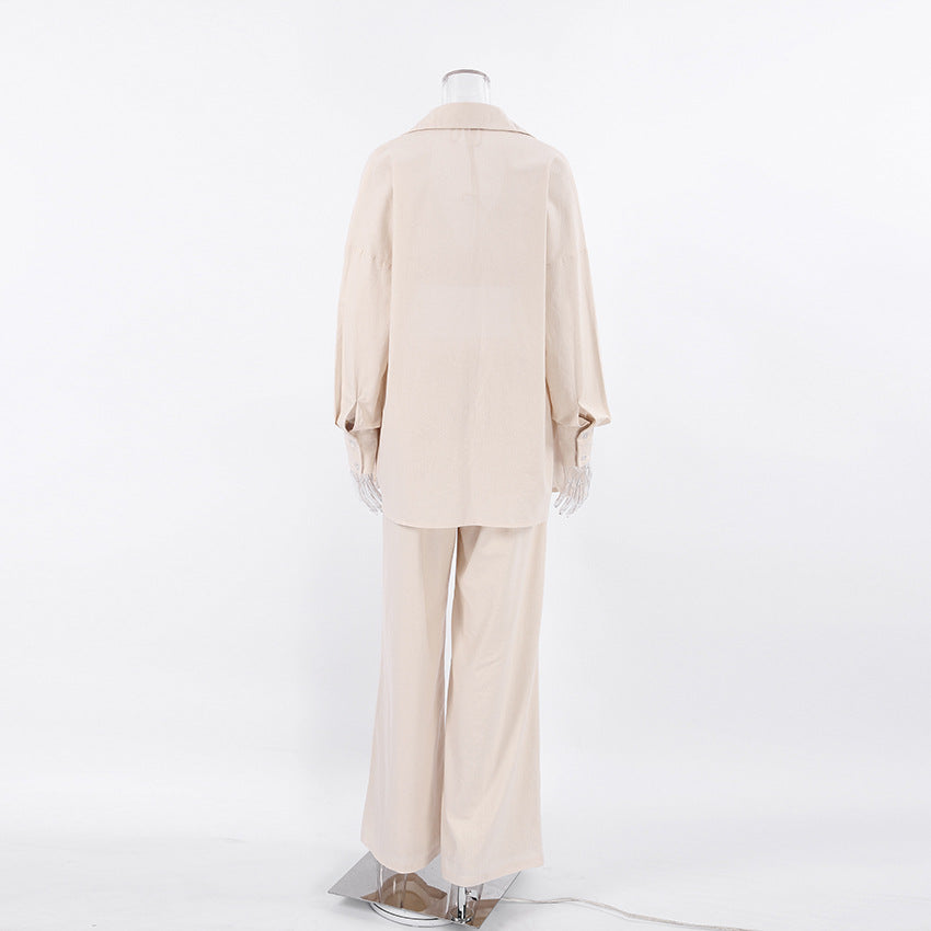 Casual 100% Cotton There Pieces Women Suits