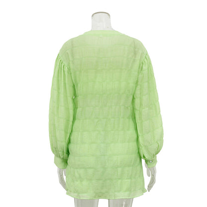 Casual Summer Long Sleeves Shirts with Strapless Tops and Shorts 3pcs Sets