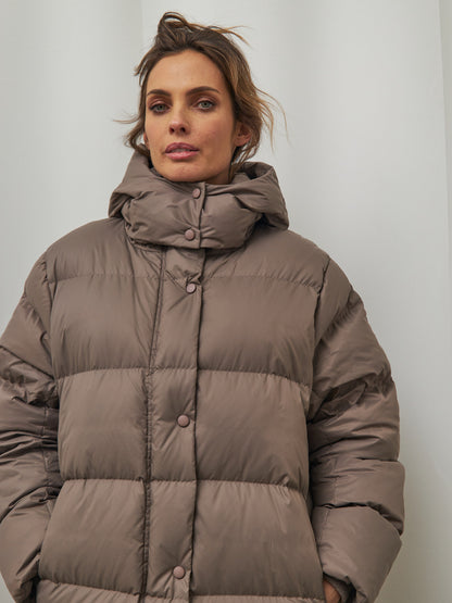 Fashion  Luxury Warm Long Down Jackets for Women