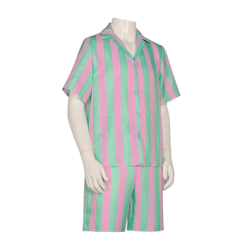 2023 Film Barbie Ken Beach Party Cosplay Costume 0510