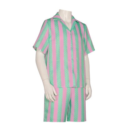 2023 Film Barbie Ken Beach Party Cosplay Costume 0510