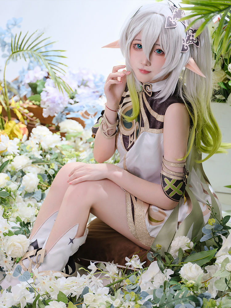 Genshin Impact Games Nahida Kusanali Cosplay Costume