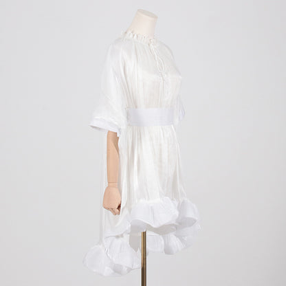 Luxury Designed Ruffled Short Dresses