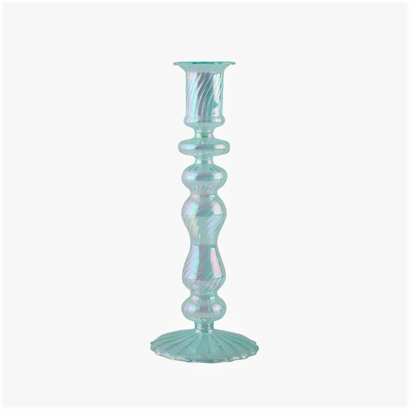 Floriddle Taper Candle Holders Glass Candlesticks for Home Decor Wedding Decoration Candle Holder Candle Stick Holder