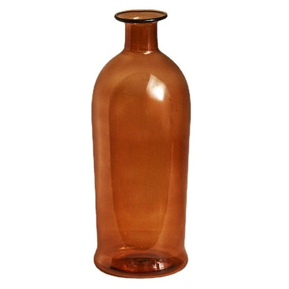 1pc Modern Decorative Bud Vase Flower Vases Nordic Vase Office Bedroom Bottle Vase Candlestick Holder Glass Vase for Home Decor