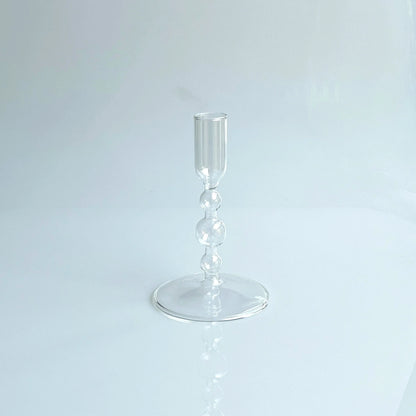 Slim Candlestick Holder Glass Candle Holders Home Decor Glass Table Candle Stand Holder Creative Decoration Ornament