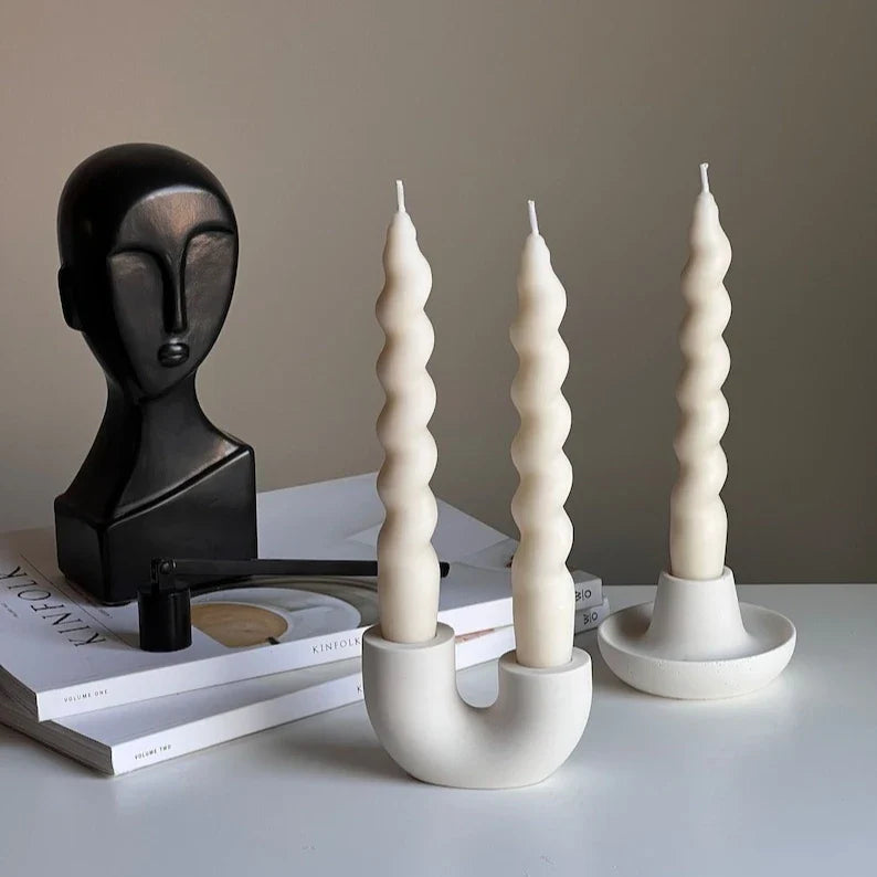 Nortic Double Candlestick Holder Modern Wedding Table Decor Candle Holder Home Wedding Decor Desktop Ornament Best Gift