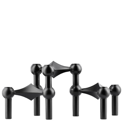 Molecular Structure Metal Candle Holder Nordic Gold Candlestick Centerpiece Living Room Decoration Gift home decore candelabra