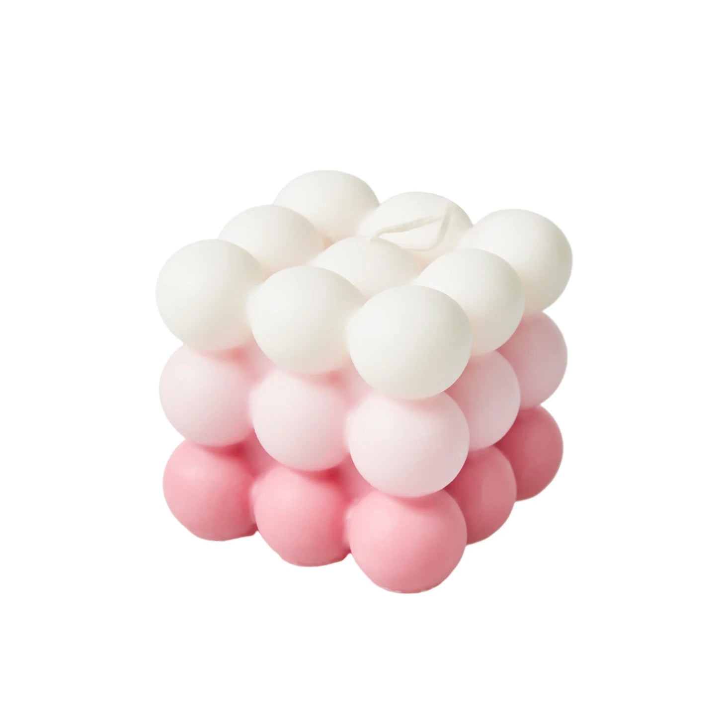 2Inch Bubble Cube Candle Cute Soy Wax Aromatherapy Small Candles scented  relaxing Birthday Gift 1PC