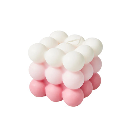 2Inch Bubble Cube Candle Cute Soy Wax Aromatherapy Small Candles scented  relaxing Birthday Gift 1PC