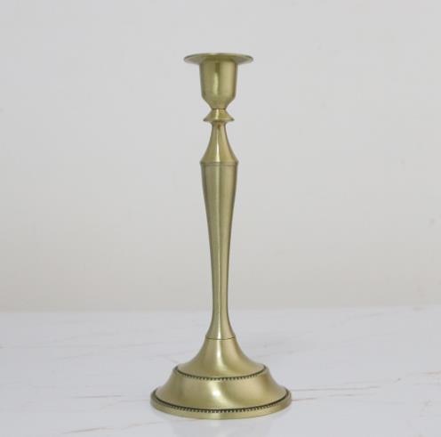 Ou a metal candlestick first three head five metals, wrought iron candlestick, furnishing articles romantic wedding retro candle