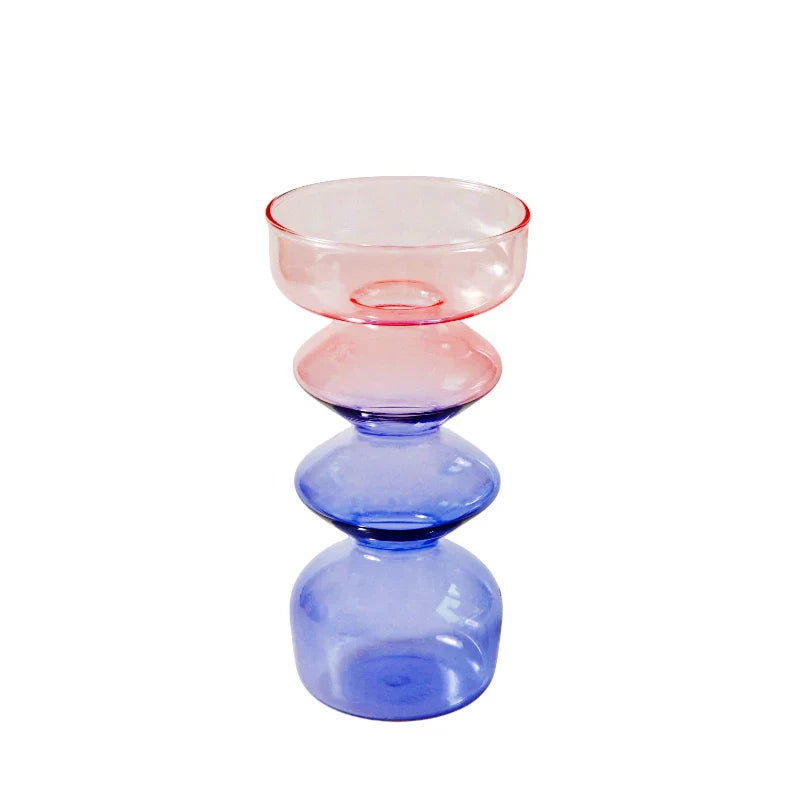 Candlestick Holder Glass Candle Holder for Candlestick Dinner Party Wedding Centerpieces Table Decoration Home Decor