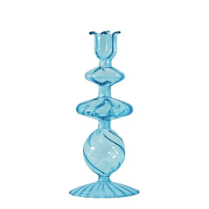 Floriddle Taper Candle Holders Glass Candlesticks for Home Decor Wedding Decoration Candle Holder Candle Stick Holder