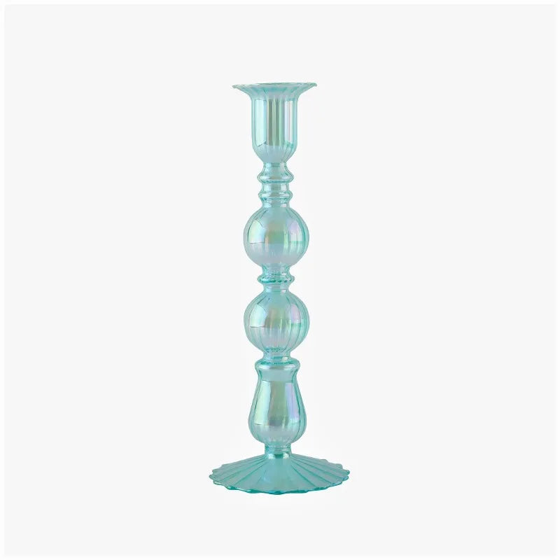 Floriddle Taper Candle Holders Glass Candlesticks for Home Decor Wedding Decoration Candle Holder Candle Stick Holder