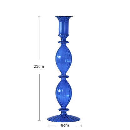 European Candle Holder Glass Candlestick Home Decoration Wedding Decoration Candle Stick Holder Nordic Home Decor