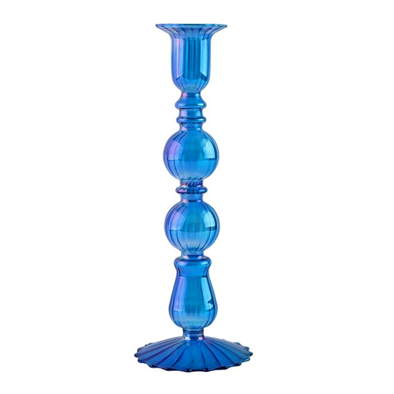 Retro Candlesticks Taper Candle Holders Tall Candlesticks Decoration Party Glass Vase Home Decor Wedding Decoration