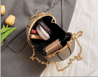 Fashion Chain Basketball Shaped Evening Bags