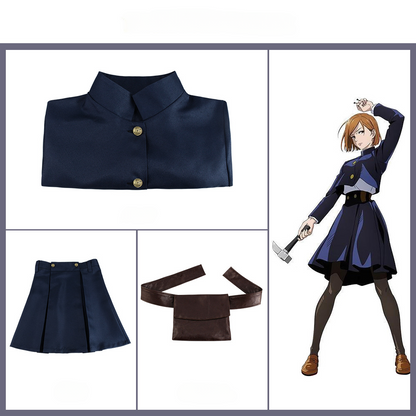 Jujutsu Kaisen Kugisaki Nobara Cosplay Costume Sets 0319