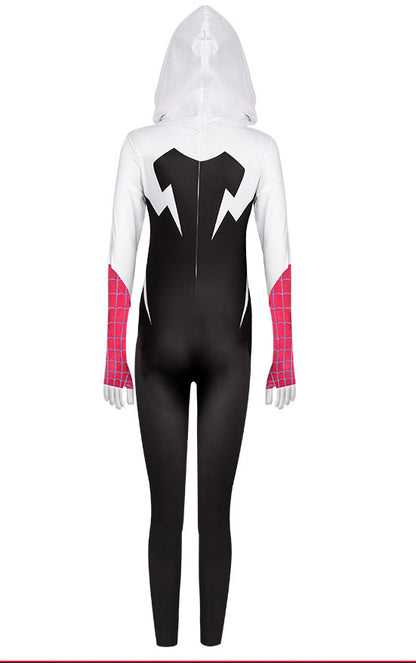 Spider-Man: Across the Spider-Verse Gwen Stacy Cosplay Costume Jumpsuits F003