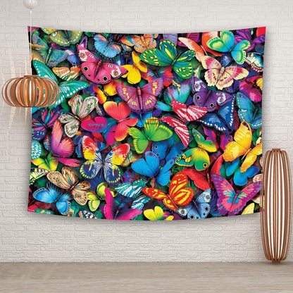 3D Butterfly Print Home Decorative Hanging Wall Tapestry