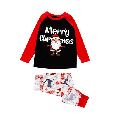 Christmas Santa Claus & Elk Parent-child Pajama Sets