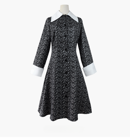 1991 The Addams Family Wednesday Addams Cosplay Costume