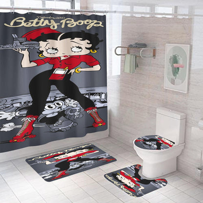 Betty Girl Fabric Shower Curtain Sets
