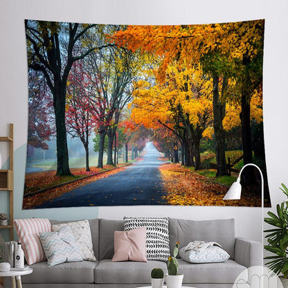 3D Forest Print Home Decorative Hanging Wall Tapestry