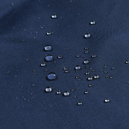 Waterproof Bathroom Navy Blue Shower Curtain-STYLEGOING